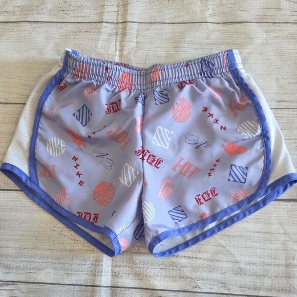 Nike Gray and Blue Athletic Shorts - Picture 1 of 5